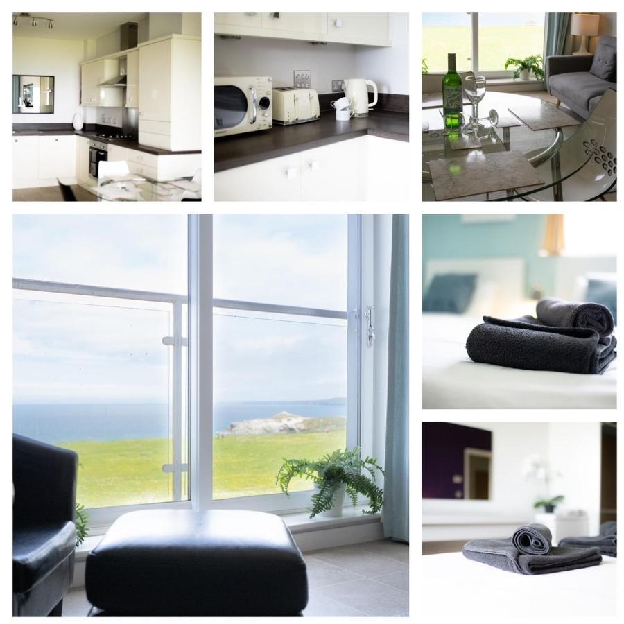 Stunning Sea Views, Luxury Apartment Beaches & Restaurants Are A Short Walk Away Newquay  Exterior photo